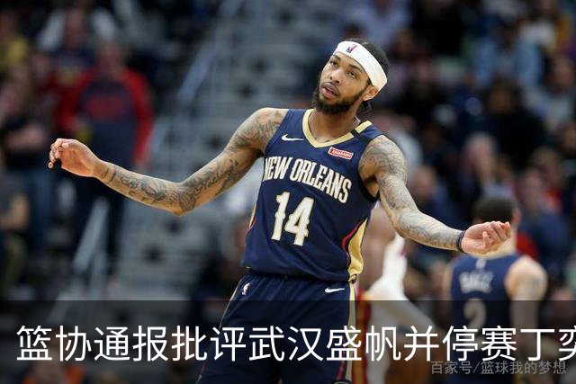 篮协通报批评武汉盛帆并停赛丁奕可8场