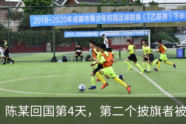陈某回国第4天，第二个披旗者被揪了出来，现形后想销号跑路